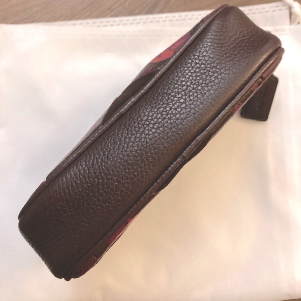 2015 Coach Oxblood Patchwork Crossbody Bag - Picture 5 of 13